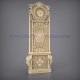 ساعت ایستاده چوبی نقش برجسته طرح سی ان سی 1216