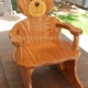 صندلی گهواره ای چوبی راکر کودک چوبی طرح دستگاه cnc منبت 1273